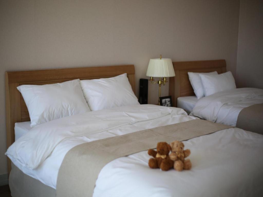 Hotel Aroha Seogwipo-stad Buitenkant foto
