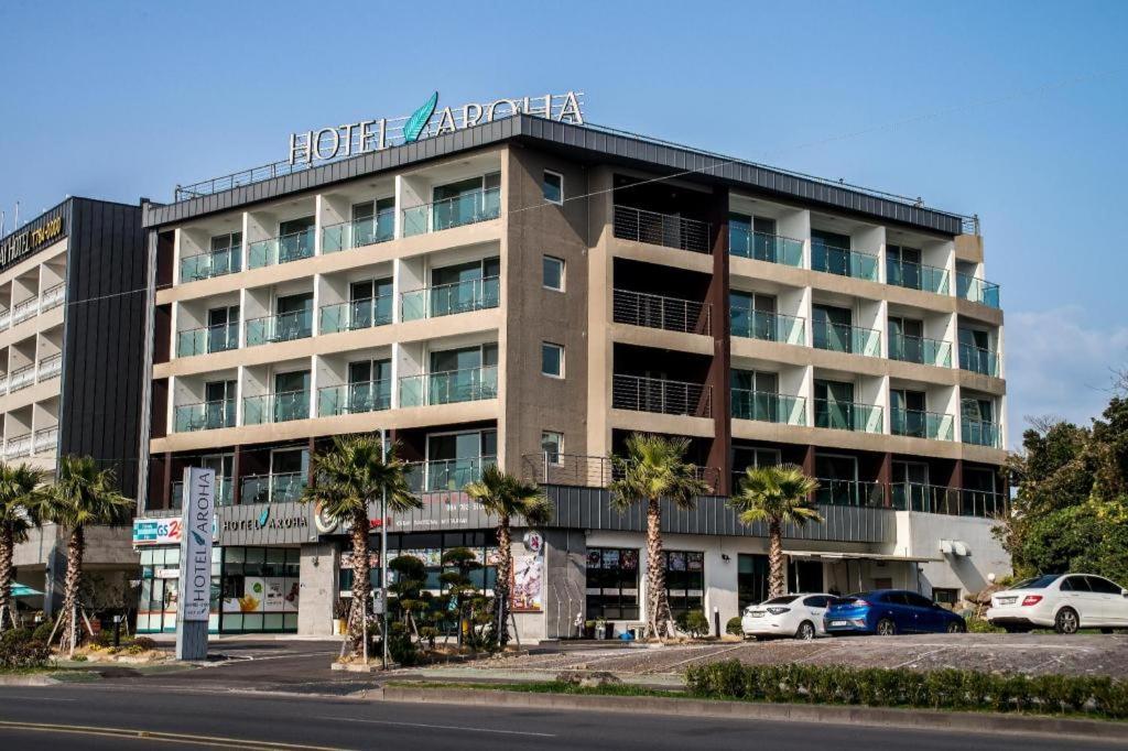 Hotel Aroha Seogwipo-stad Buitenkant foto