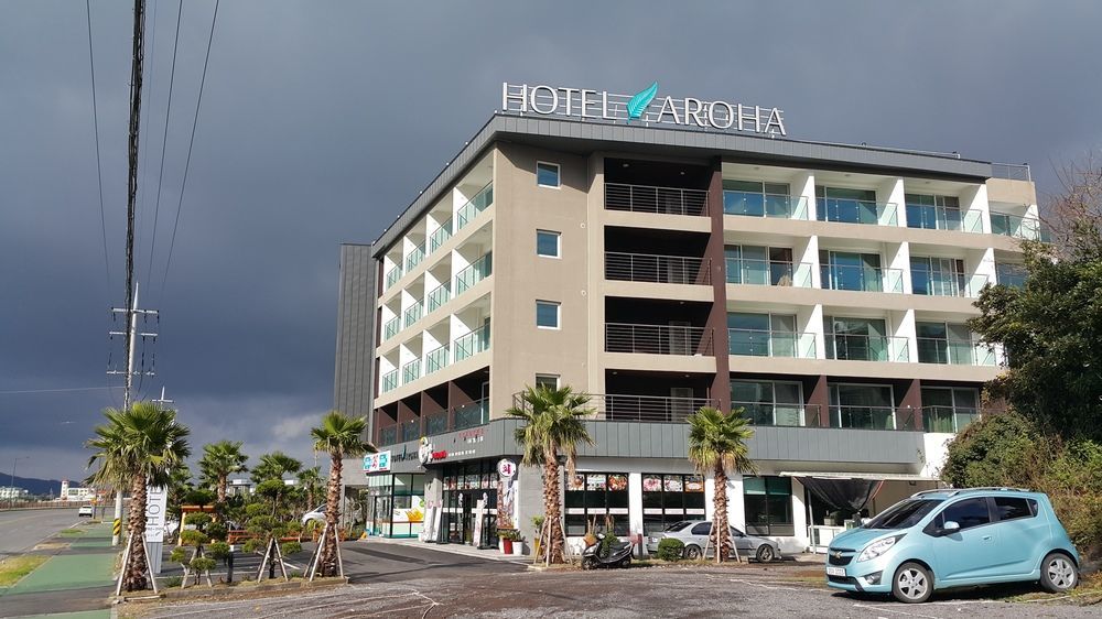 Hotel Aroha Seogwipo-stad Buitenkant foto