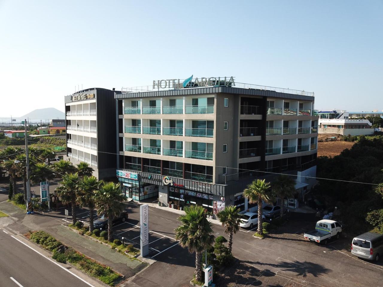 Hotel Aroha Seogwipo-stad Buitenkant foto